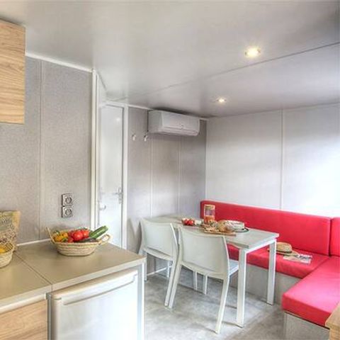 MOBILHOME 2 personnes - Mobil-home | Premium | 1 Ch. | 2 Pers. | Terrasse surélevée | Clim. | TV