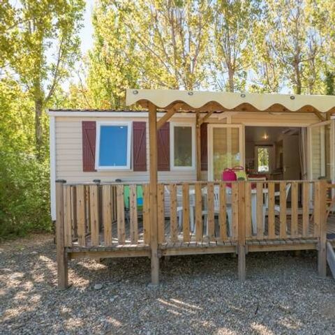 MOBILHOME 6 personnes - Mobil-home | Classic | 3 Ch. | 6 Pers. | Terrasse surélevée | Clim. | TV