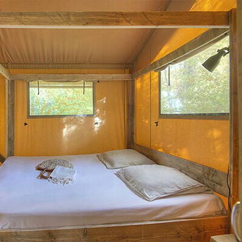 TENTE TOILE ET BOIS 5 personnes - Tente Safari | 2 Ch. | 4/5 Pers.