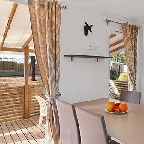 MOBILHOME 4 personnes - Mobil-home | Comfort XL | 2 Ch. | 4 Pers. | Terrasse surélevée | TV