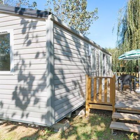 MOBILHOME 4 personnes - Comfort | 2 Ch. | 4 Pers. | Terrasse surélévée non couverte