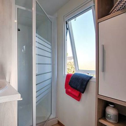 MOBILHOME 4 personnes - Comfort | 2 Ch. | 4 Pers. | Terrasse surélévée non couverte