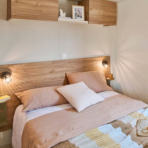 MOBILHOME 6 personnes - Comfort | 2 Ch. | 4/6 Pers. | Terrasse surélevée | Clim.