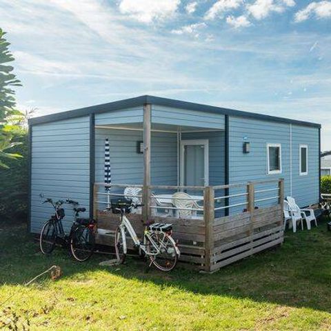 MOBILHOME 4 personnes - Comfort | 2 Ch. | 4 Pers. | Terrasse simple | Clim. | TV