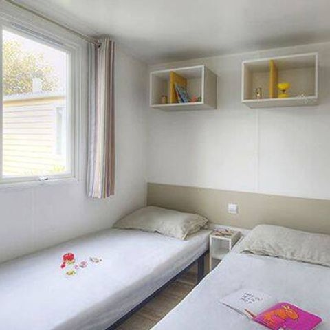 MOBILHOME 4 personnes - Comfort | 2 Ch. | 4 Pers. | Terrasse simple | Clim. | TV
