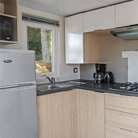MOBILHOME 4 personnes - Comfort | 2 Ch. | 4 Pers. | Terrasse simple | Clim. | TV