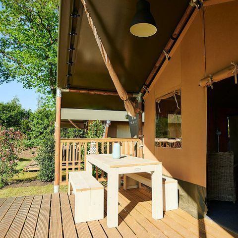 TENTE TOILE ET BOIS 6 personnes - Nomade