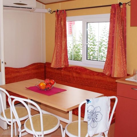 MOBILHOME 8 personnes - TEXAS ECO - 3 chambres - CLIM - TV