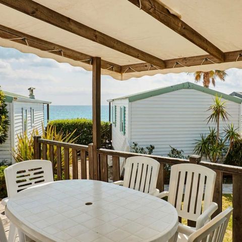 MOBILHOME 2 personnes - Magnolia Side Sea View - 2 personnes inclus possible 2 personnes supplémentaires en option payante à réserver auprès du fournisseur