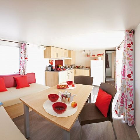 MOBILHOME 4 personnes - 2 Chambres 2 SDB Confort 4 Personnes 
