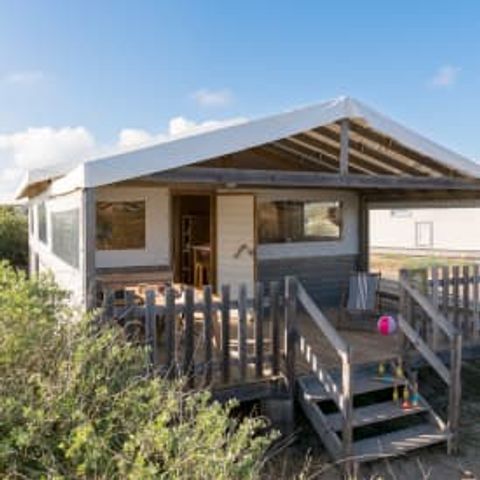 TENTE TOILE ET BOIS 4 personnes - Lodge Sweet Home 4p 2ch ****