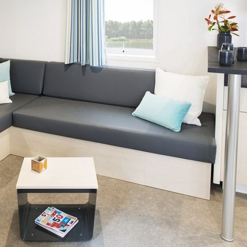 MOBILHOME 6 personnes - Comfort XL | 3 Ch. | 6 Pers. | Terrasse surélevée | Clim.