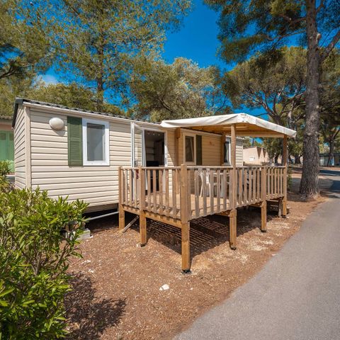 MOBILHOME 4 personnes - Classic | 2 Ch. | 4 Pers. | Terrasse surélevée | Clim.