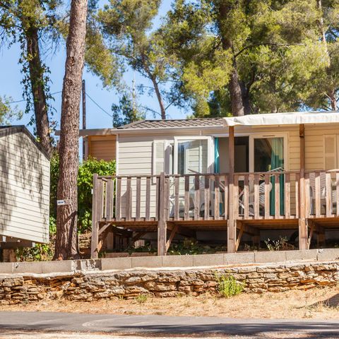 MOBILHOME 6 personnes - Classic | 3 Ch. | 6 Pers. | Terrasse surélevée