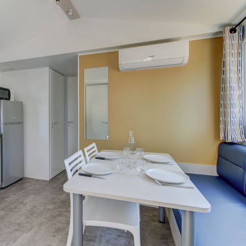 MOBILHOME 4 personnes - Mobil-home | Comfort | 2 Ch. | 4 Pers. | Terrasse surélevée | 1 SDB | Clim.