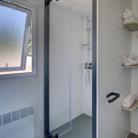MOBILHOME 6 personnes - Comfort | 2 Ch. | 4/6 Pers. | Terrasse simple | Clim.
