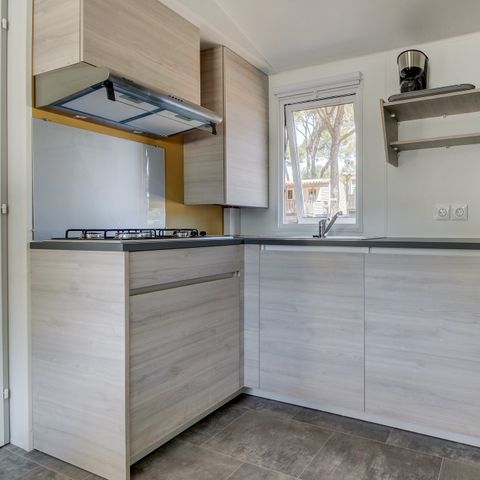 MOBILHOME 6 personnes - Comfort | 2 Ch. | 4/6 Pers. | Terrasse simple | Clim.