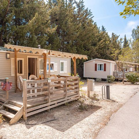 MOBILHOME 4 personnes - Classic | 2 Ch. | 4 Pers. | Terrasse surélevée | Clim.