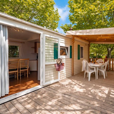 MOBILHOME 6 personnes - Mobil-home | Classic | 2 Ch. | 4/6 Pers. | Terrasse surélevée