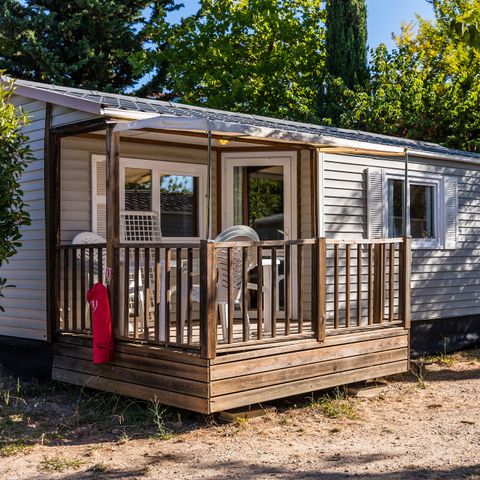 MOBILHOME 6 personnes - Comfort | 2 Ch. | 4/6 Pers. | Terrasse simple | Clim.