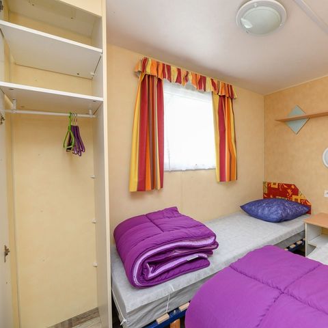 MOBILHOME 6 personnes - 2 ch 4/6 pl Terrasse semi-couverte