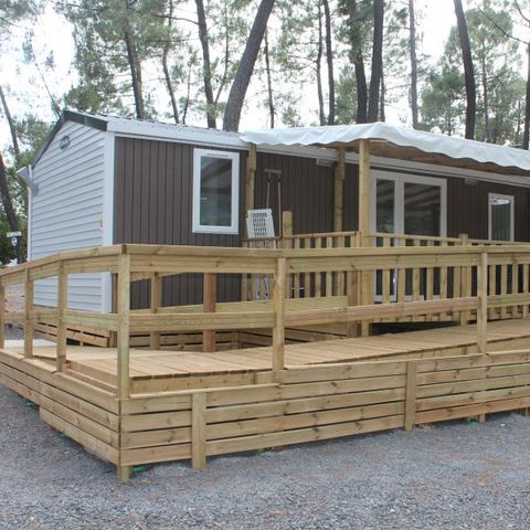 MOBILHOME 6 personnes - CHATAIGNIER - PMR - 2 chambres