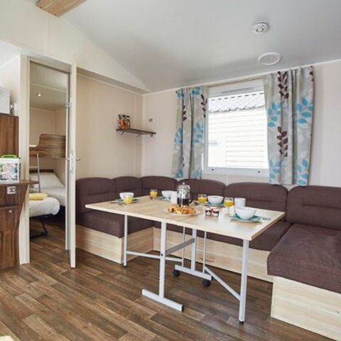 MOBILHOME 6 personnes - Mobil-home | Comfort XL | 2 Ch. | 6 Pers. | Terrasse surélevée | Clim.