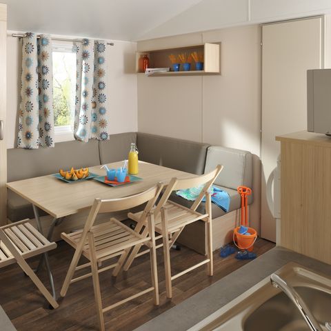 MOBILHOME 6 personnes - Loisirs 3 chambres - TV