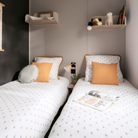 MOBILHOME 6 personnes -  Loisir+ 6 personnes 3 chambres 30m²