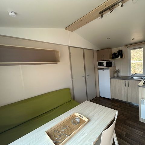 MOBILHOME 4 personnes - CLIM - TV - DRAPS - SERVIETTES