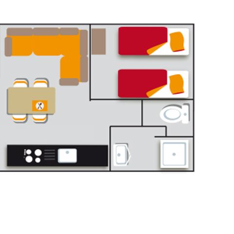 Mobilhome 4 personnes - SEQUANA
