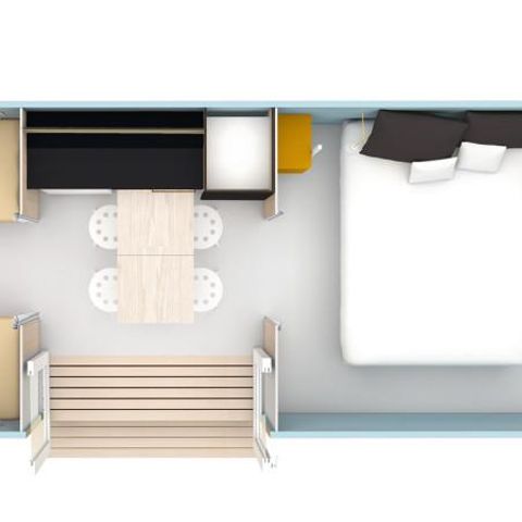 Bungalow toilé 4 personnes - COCO SWEET sans sanitaire