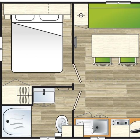 Mobilhome 2 personnes - ASTRIA