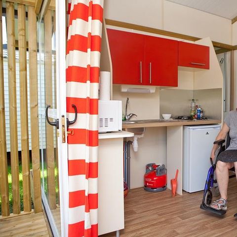 Chalet 3 personnes - HANDI ACCESS, PMR