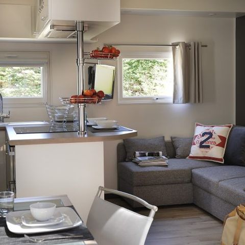 MOBILHOME 5 personnes - PREMIUM TAOS 2ch 5 pers avec climatisation 
