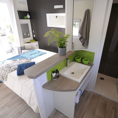 MOBILHOME 5 personnes - PREMIUM TAOS 2ch 5 pers avec climatisation 
