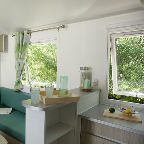 MOBILHOME 8 personnes - 3 chambres - CLIM - TV