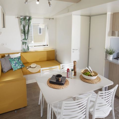 MOBILHOME 6 personnes - 2 chambres - TV + Clim