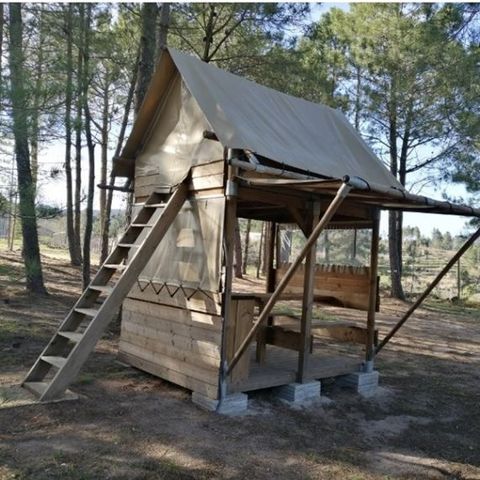 HÉBERGEMENT INSOLITE 2 personnes - Hutte Cévenole 2p 1Ch