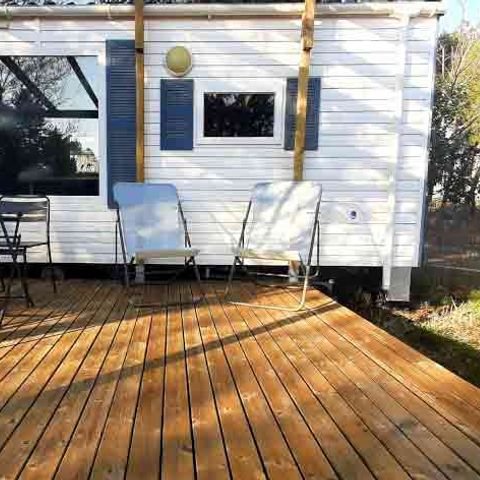 MOBILHOME 4 personnes - MH Les Chênes 4p 2Ch 1SdbClim