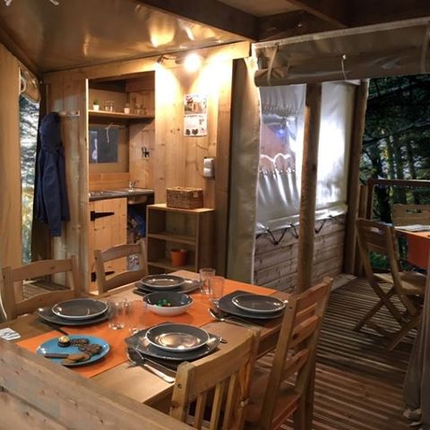 CHALET 4 personnes - Cabane de l'Ecureuil 4p 2Ch 1Sdb