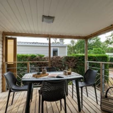 MOBILHOME 4 personnes - Cottage Argousier 4p 2ch ***