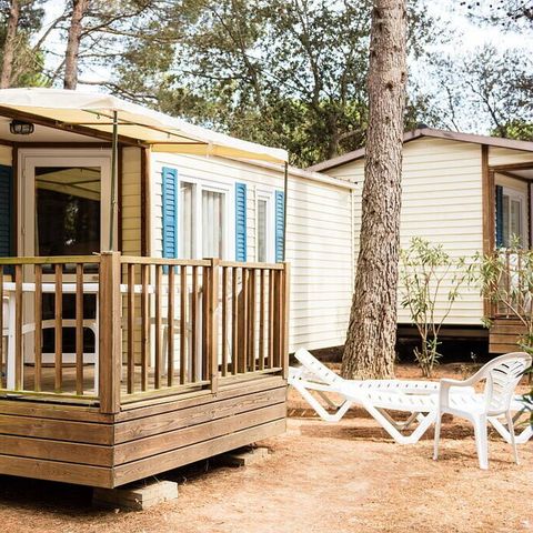 MOBILHOME 4 personnes - Mobil-home | Classic | 2 Ch. | 4 Pers. | Terrasse simple | Clim.