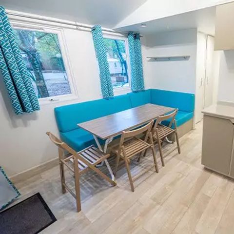 MOBILHOME 6 personnes - Mobil-home | Comfort | 3 Ch. | 6 Pers. | Terrasse surélevée | Clim.