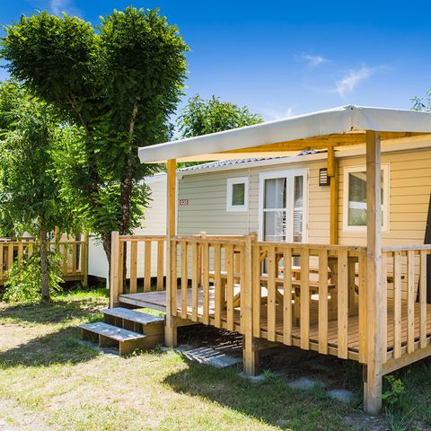 MOBILHOME 5 personnes - Mobil home Confort 4/5 personnes climatisé (env. 26 m²)