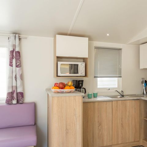 MOBILHOME 7 personnes - Mobil home Confort 6/7 personnes climatisé (env. 32 m²)
