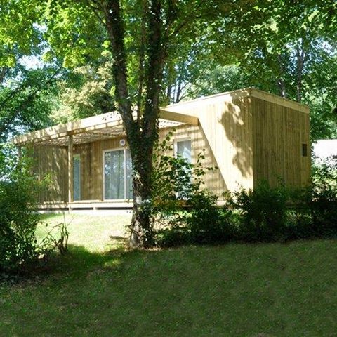 CHALET 6 personnes - Chalet Lac Confort 40 m² - adapté aux personnes à mobilité réduite - 2 chambres 4/6 pers