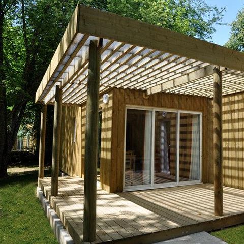CHALET 8 personnes - Chalet Premium Nature 41 m² - 3 chambres 6/8 pers