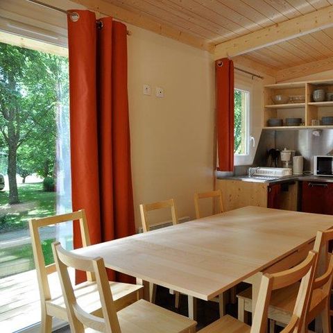 CHALET 8 personnes - Chalet Premium Nature 41 m² - 3 chambres 6/8 pers
