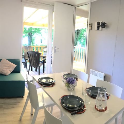 MOBILHOME 4 personnes - Mobil-home Gabare Premium 37m² - 2 chambres 4/6 pers